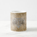 Search for gold and silver mugs Glam