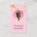 Search for voice over business cards Microphone