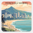Search for retro hawaii stickers Honolulu