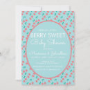 Search for fruit baby shower invitations Berries