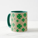 Search for shamrock plant mugs Saint patricks day