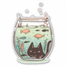 Search for evil cat stickers Cute