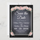 Search for chalkboard save the dates Floral