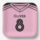 Search for pink soccer plates Sports