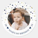 Search for boy third birthday stickers Blue