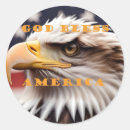 Search for american flag eagle stickers God bless america