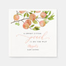 Search for sweet as a peach napkins Girl
