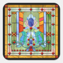 Search for stain glass stickers Floral