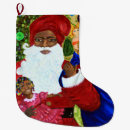 Search for black santa claus christmas stockings For kids