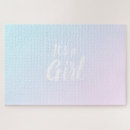 Search for reveal puzzles It's a girl