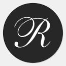 Search for letter r monogram stickers White