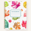 Search for fall winter notebooks Leaves