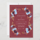 Search for regal wedding invitations Burgundy