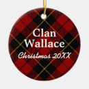 Search for wallace christmas tree decorations Plaid