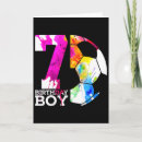 Search for kids soccer birthday cards Player