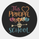 Search for school principal stickers Kindergarten