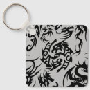 Search for black dragon key rings White