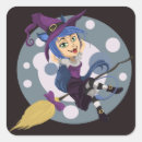 Search for funny cartoon character stickers Halloween