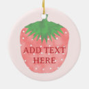 Search for strawberry christmas tree decorations Fruit