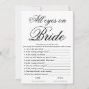 Search for all white bridal shower invitations Black and white