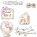 Search for suitcase travel stickers Pink