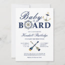 Search for anchor baby shower invitations Navy blue