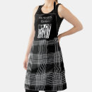 Search for black white aprons Baker