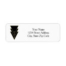 Search for tux return address labels Elegant