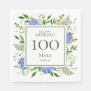 Search for hydrangea napkins Birthday