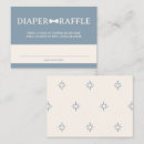 Search for diaper raffle enclosure cards Dusty blue