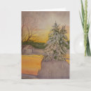 Search for rural farm christmas cards Snow