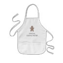 Search for kids gingerbread aprons Cookie