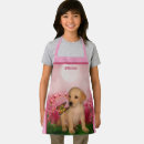 Search for yellow labrador aprons Cute