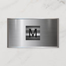 Search for aluminum business cards Steel