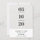 Search for linen save the dates Minimalist
