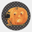 Search for vintage owl stickers Spooky