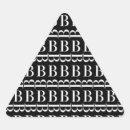 Search for monogrammed triangle stickers Pattern