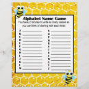 Search for bees 8x11 flyers Yellow