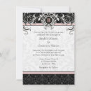 Search for pink damask wedding invitations Bridal
