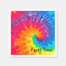 Search for tie dye napkins Retro