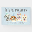Search for dog birthday banners Kids birthday party