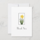Search for daffodils thank you cards Yellow