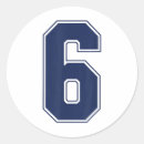 Search for number six stickers Haunted