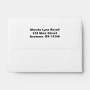 Search for 4x6 envelopes Return address