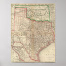 Search for texas counties map posters Territory