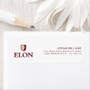 Search for north carolina return address labels Elon university