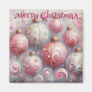 Search for christmas ball magnets Pink
