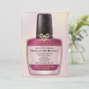 Search for nail polish birthday invitations Pedicure