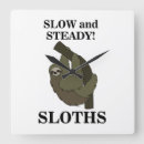 Search for cute sloth clocks Funny