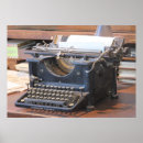 Search for antique typewriter posters Author